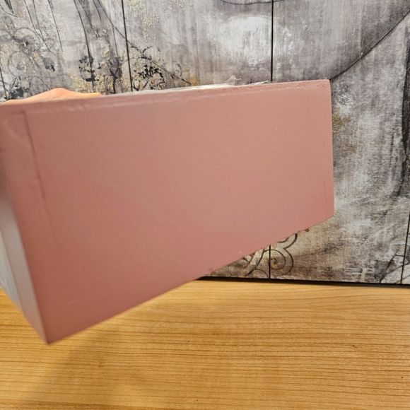 NEW Pink Christmas count down calendar wood blocks 25 days until Christmas 6" - Picture 5 of 5